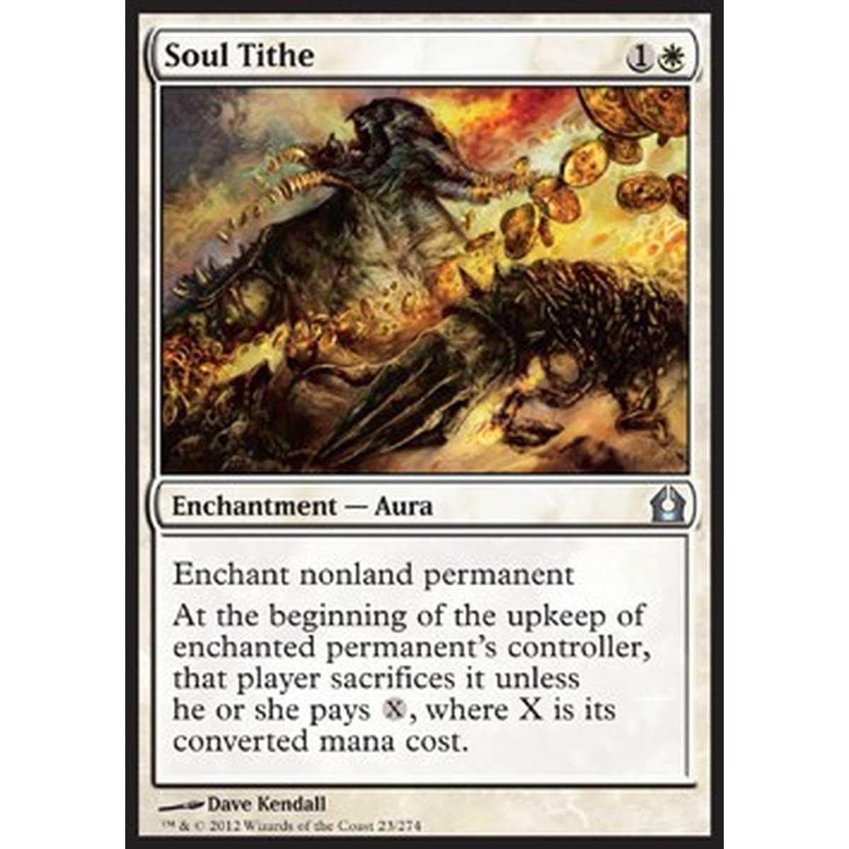 Soul Tithe - Soul Tithe - [RTR] [NM] [Foil]