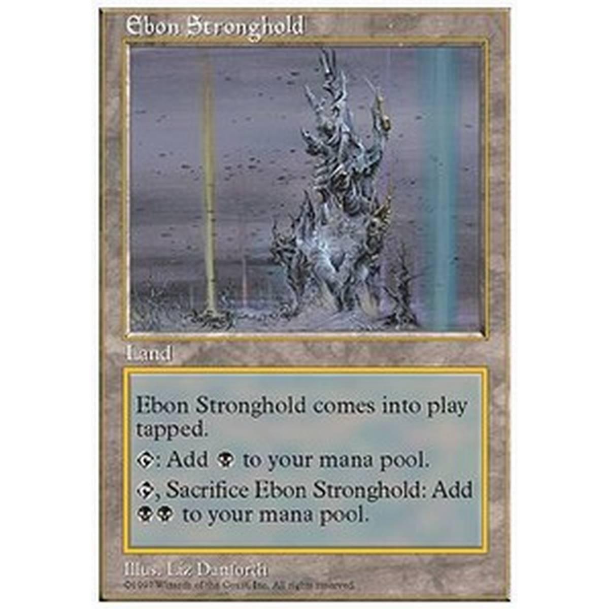 Ebon Stronghold - Ebon Stronghold - [5ED] [EX]