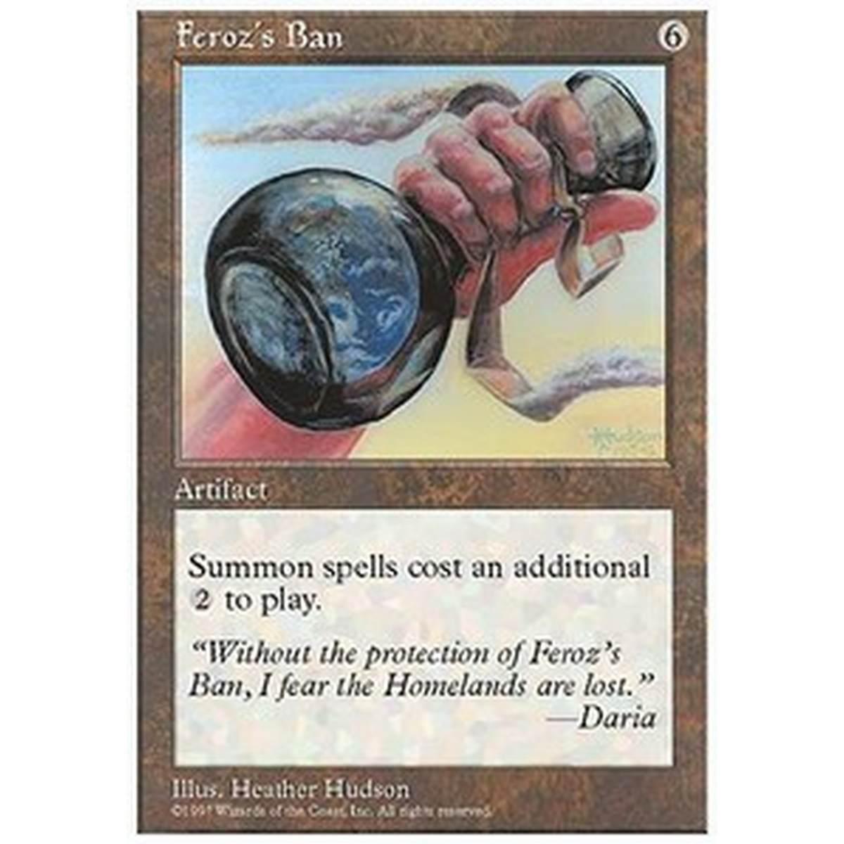 Feroz's Ban - Feroz's Ban - [5ED] [EX]
