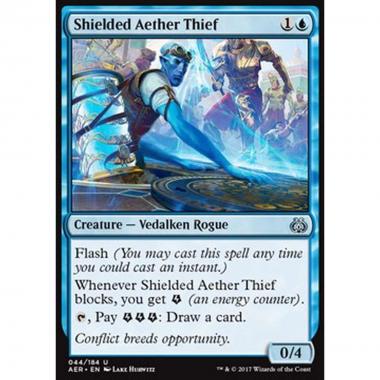 Shielded Aether Thief - Ladro d'Etere Protetto - [AER] [NM] [Foil]