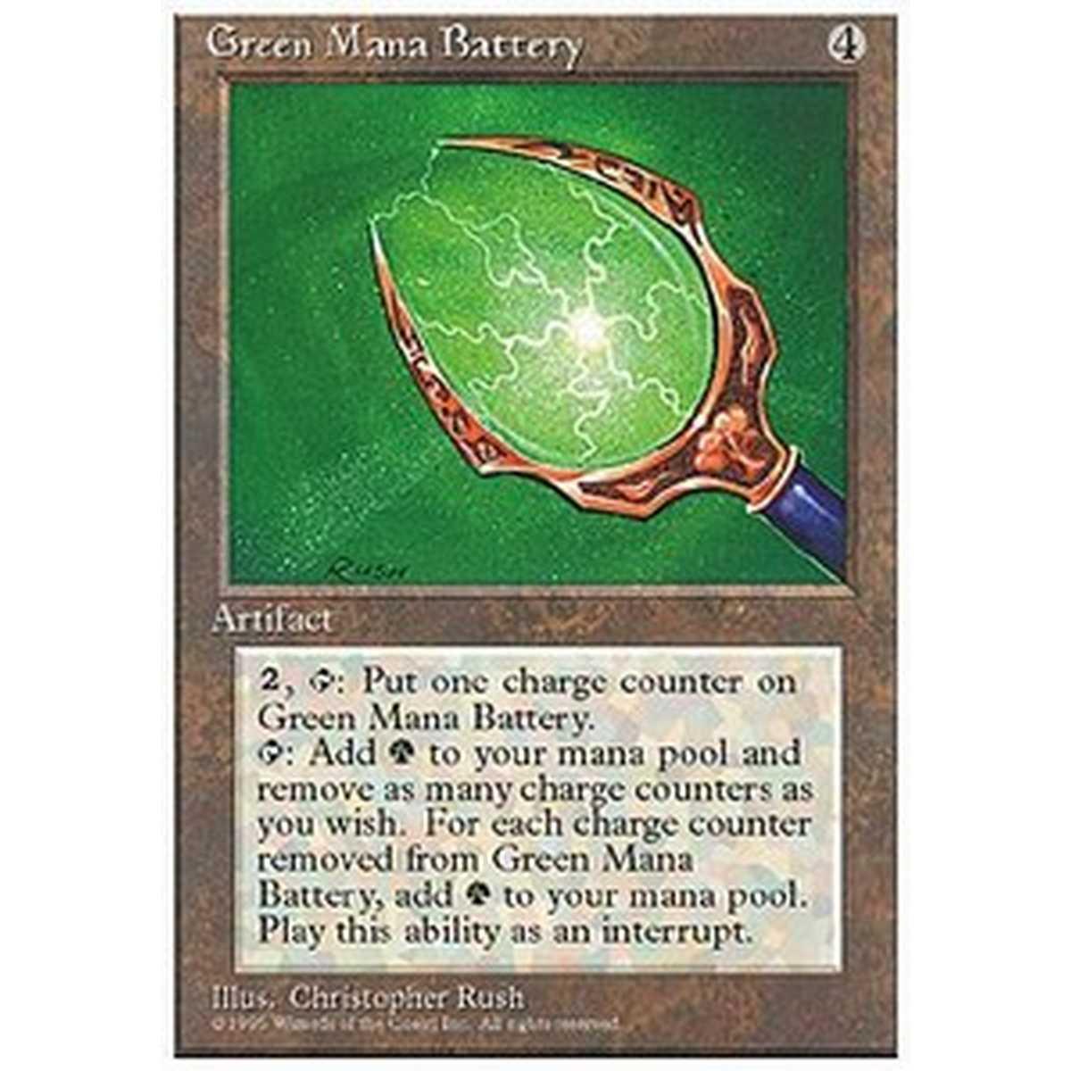 Green Mana Battery - Green Mana Battery - [4ED] [NM]