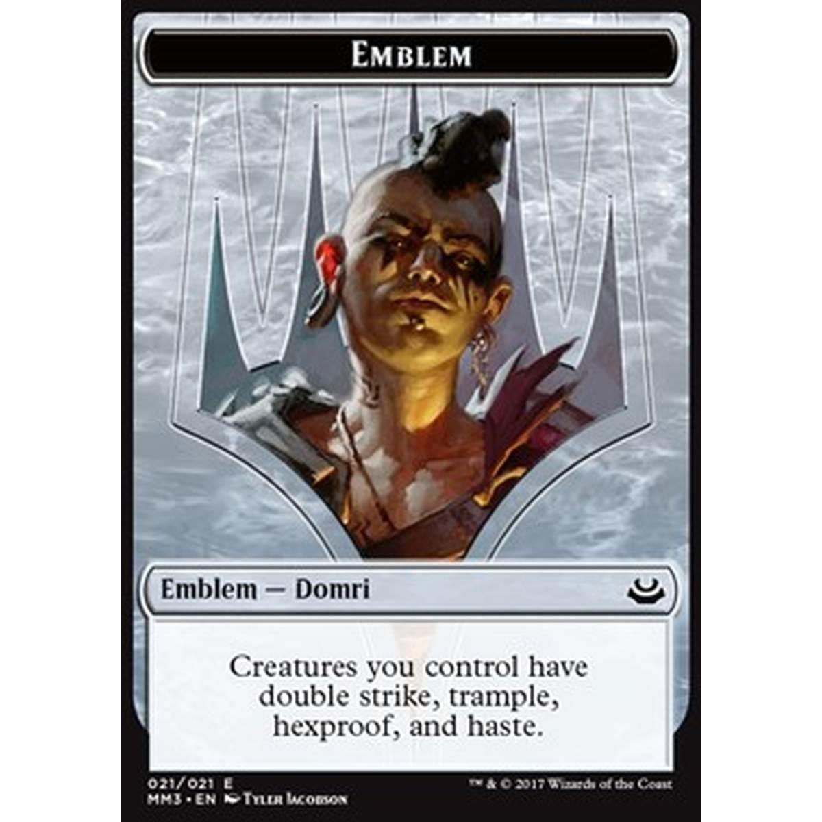 Domri Rade Emblem - Domri Rade Emblem - [MM3] [NM]