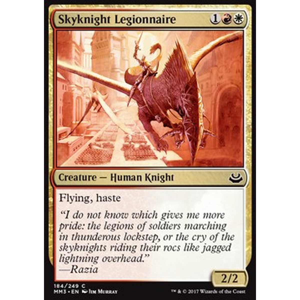 Skyknight Legionnaire - Skyknight Legionnaire - [MM3] [NM] [Foil]