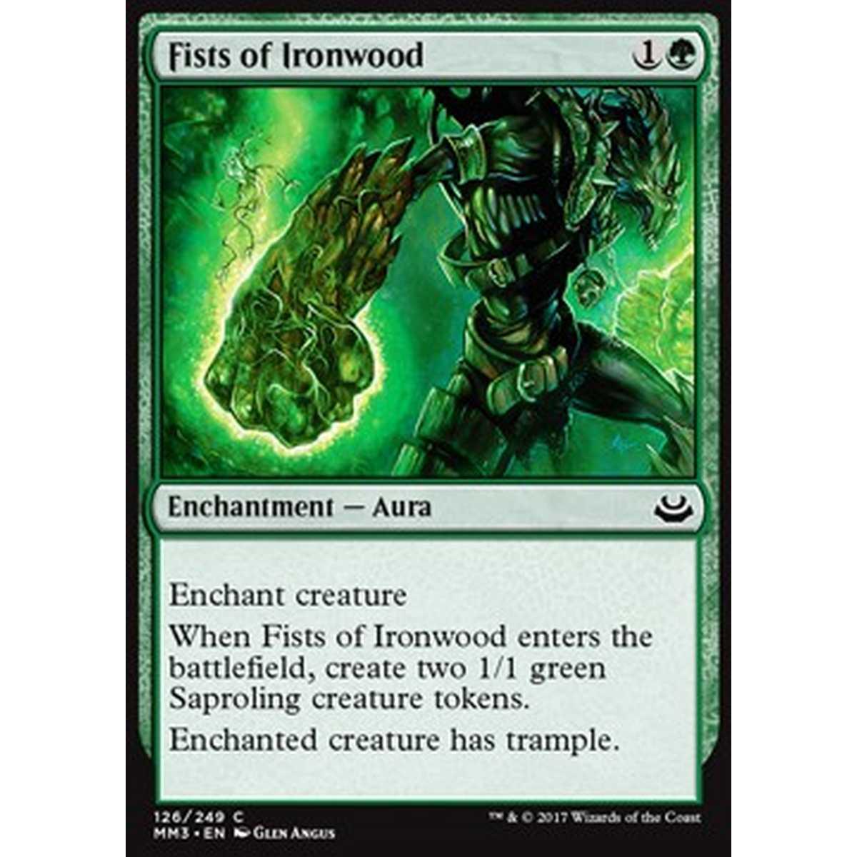 Fists of Ironwood - Fists of Ironwood - [MM3] [NM] [Foil]
