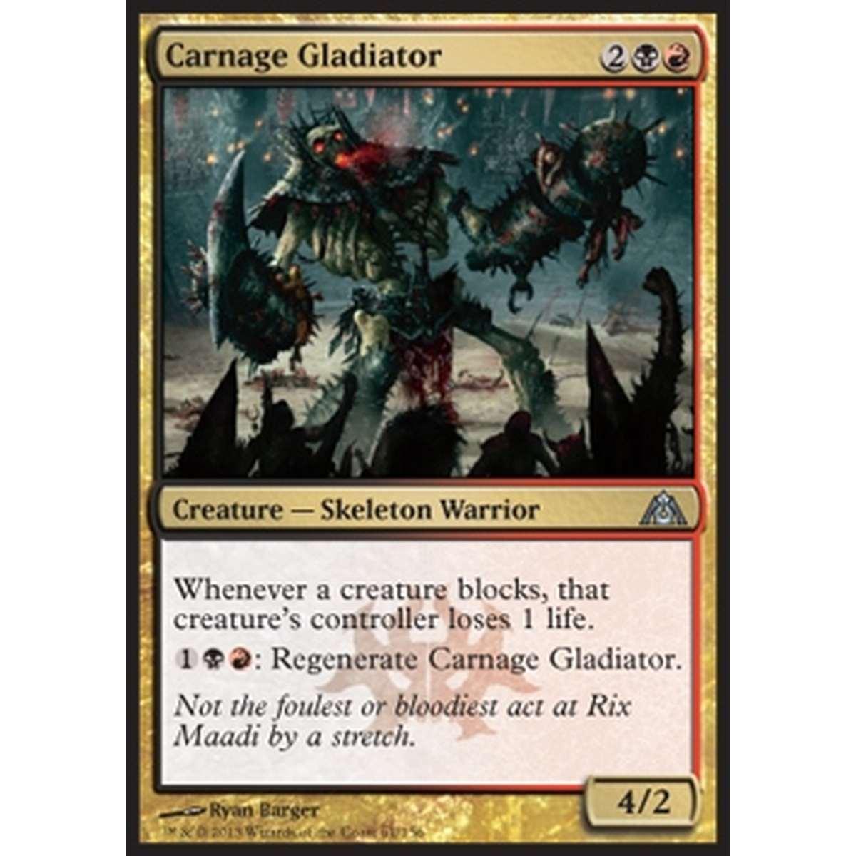 Carnage Gladiator - Carnage Gladiator - [DGM] [NM] [Foil]