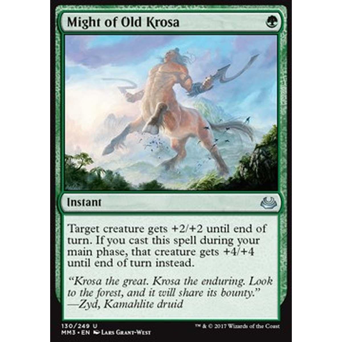 Might of Old Krosa - Might of Old Krosa - [MM3] [NM]