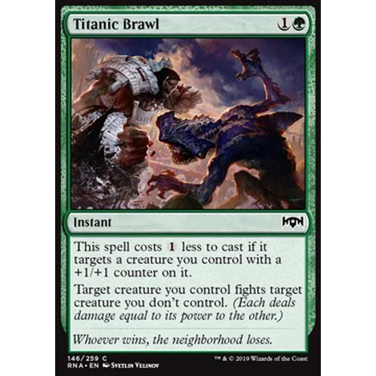 Titanic Brawl - Rissa Titanica - [RNA] [NM]