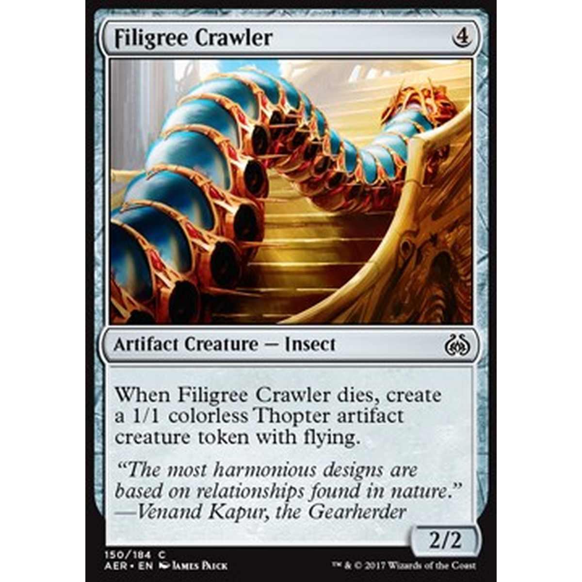 Filigree Crawler - Miriapode di Filigrana - [AER] [NM] [Foil]