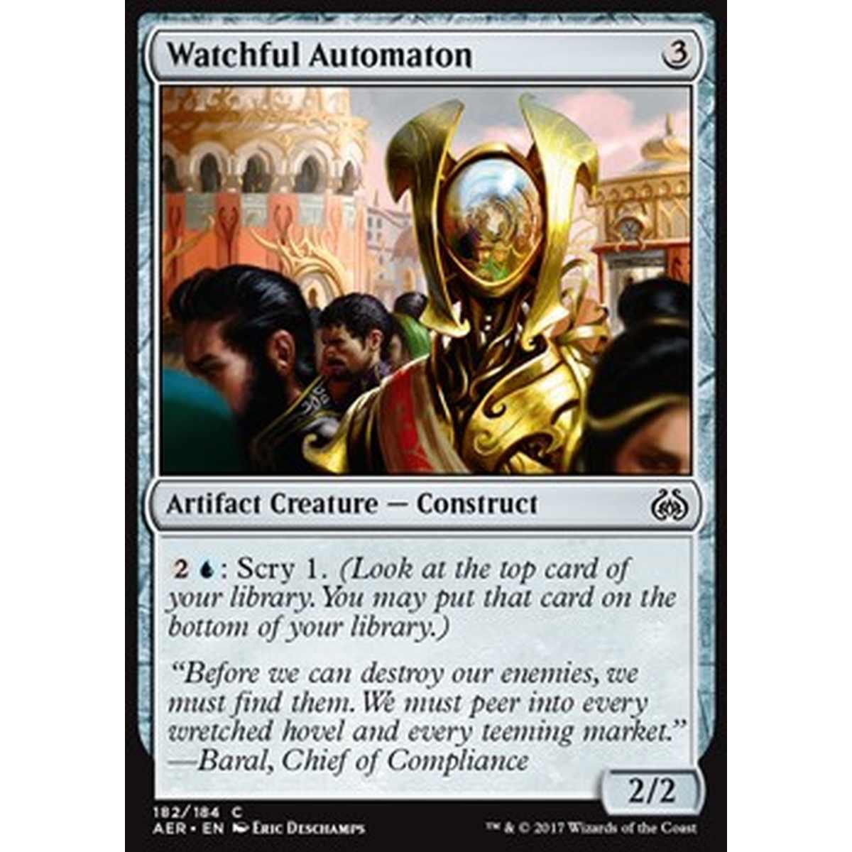 Watchful Automaton - Automa Vigile - [AER] [NM] [Foil]