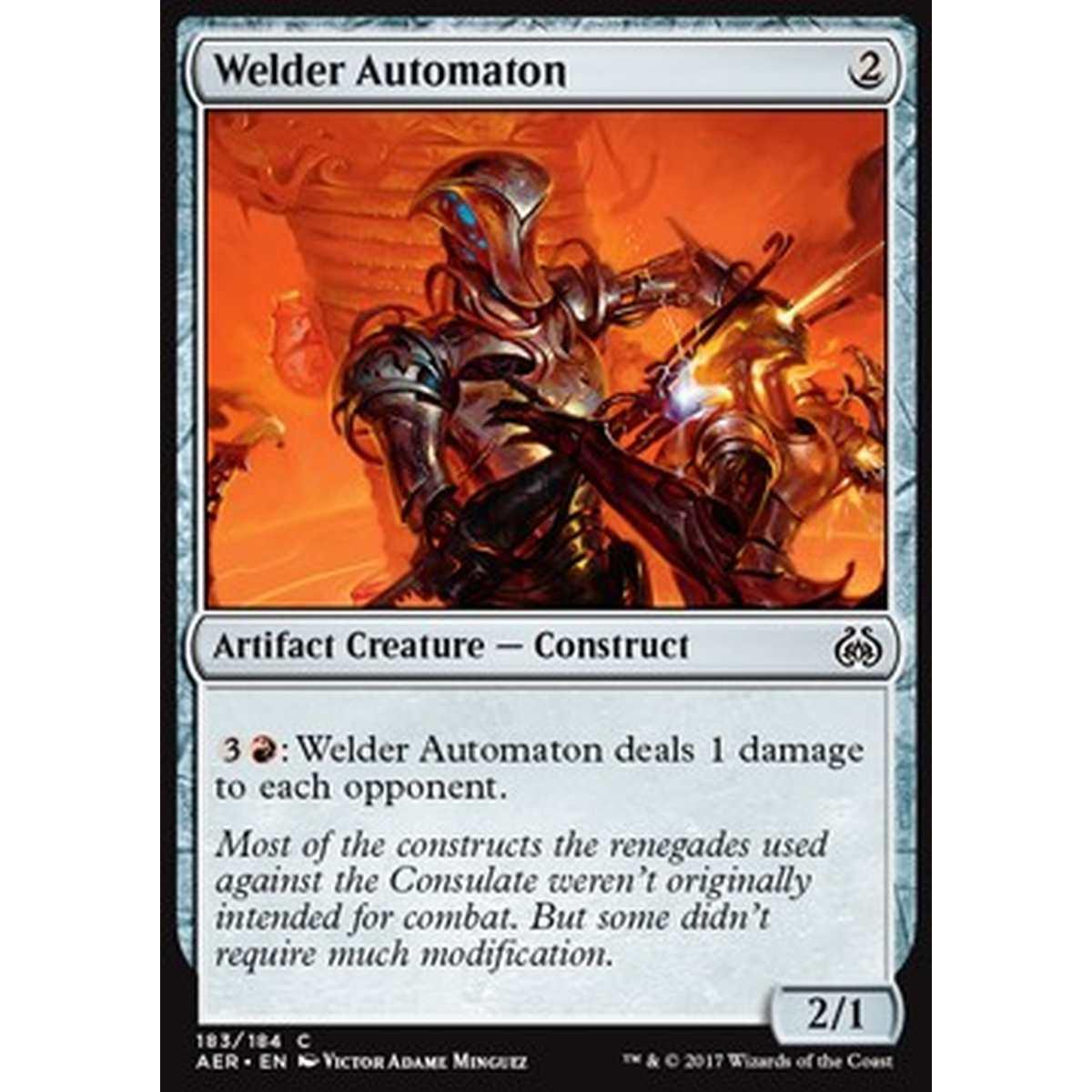 Welder Automaton - Automa Saldatore - [AER] [NM] [Foil]