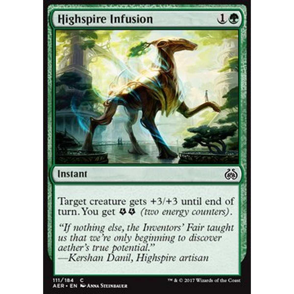 Highspire Infusion - Infusione di Altaguglia - [AER] [NM] [Foil]