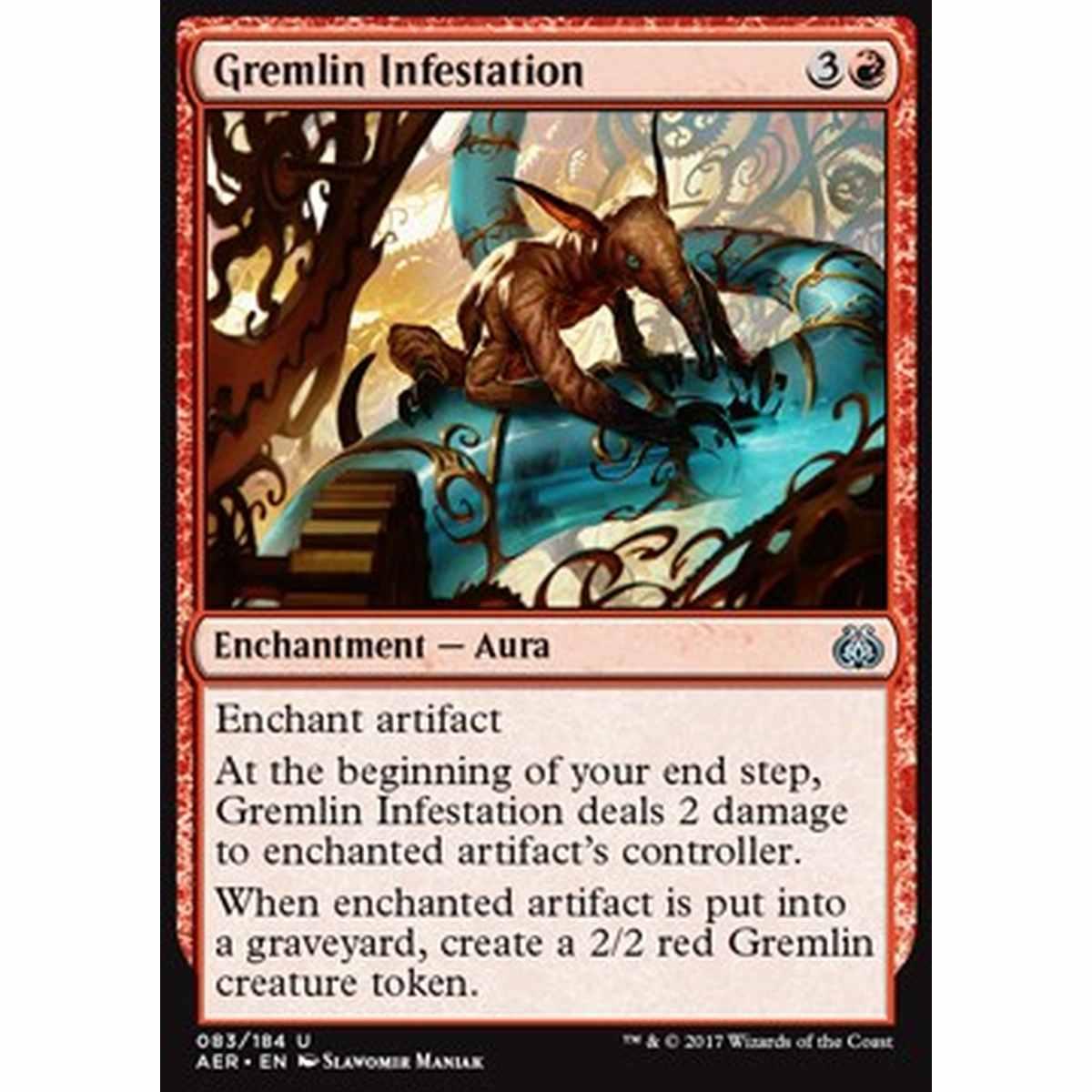 Gremlin Infestation - Infestazione di Gremlin - [AER] [NM] [Foil]