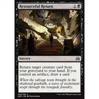 Resourceful Return - Restauro Ingegnoso - [AER] [NM] [Foil]