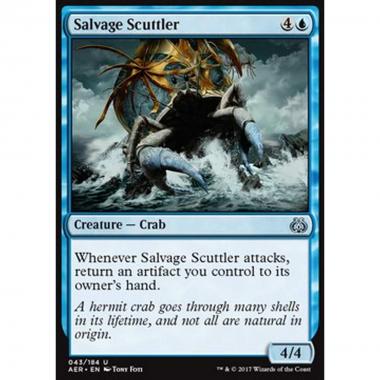 Salvage Scuttler - Affondatore di Recupero - [AER] [NM] [Foil]