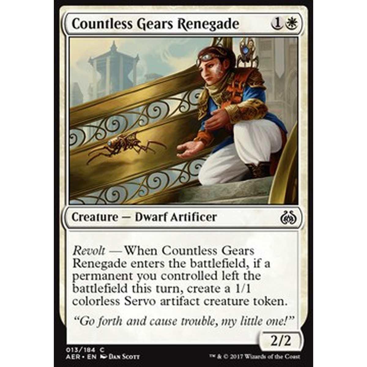 Countless Gears Renegade - Rinnegata dei Mille Ingranaggi - [AER] [NM] [Foil]