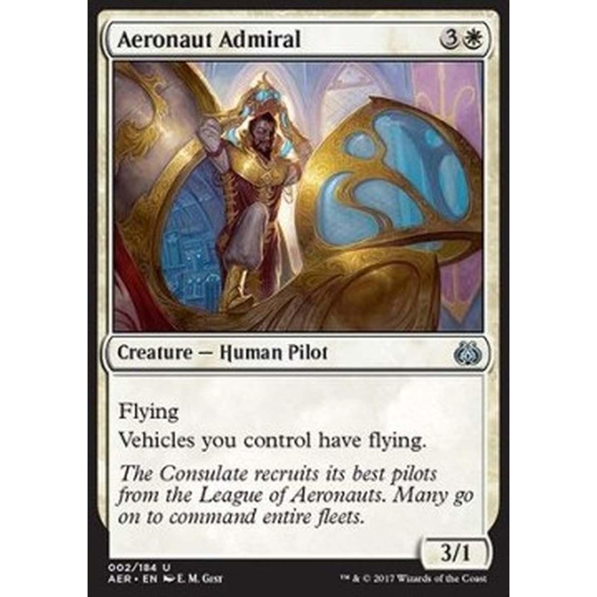 Aeronaut Admiral - Ammiraglio Aeronauta - [AER] [NM] [Foil]