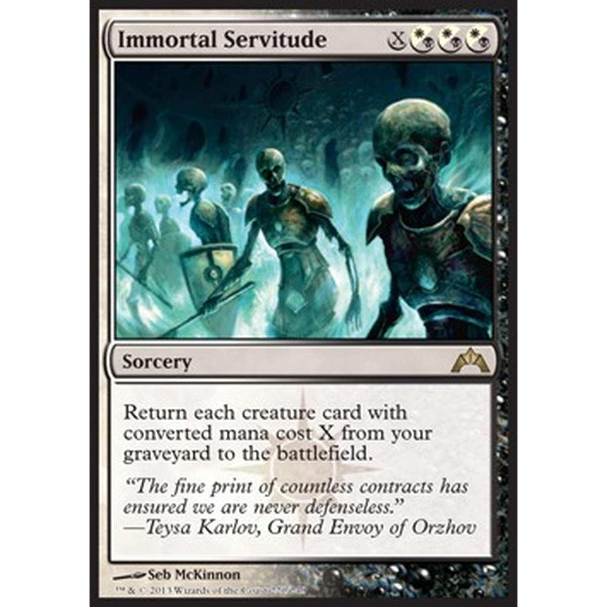 Immortal Servitude - Servit Immortale - [GTC] [NM]