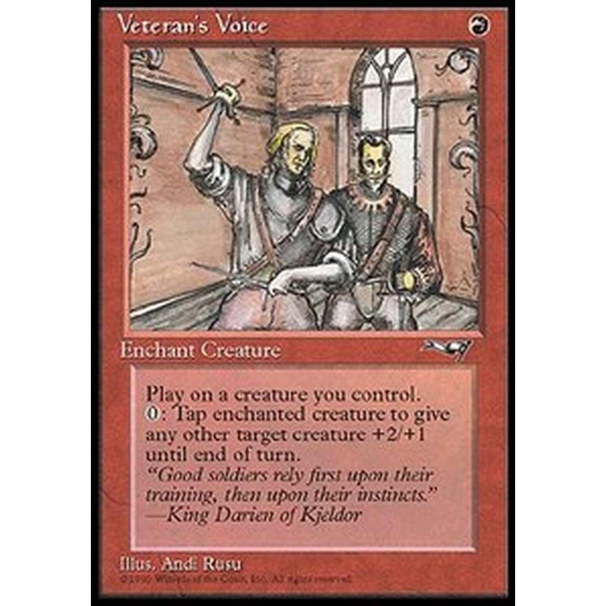 Veteran's Voice (V.2) - Voce del Veterano (V.2) - [ALL] [EX]