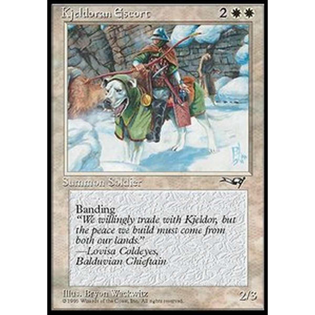 Kjeldoran Escort (V.2) - Kjeldoran Escort (V.2) - [ALL] [NM]