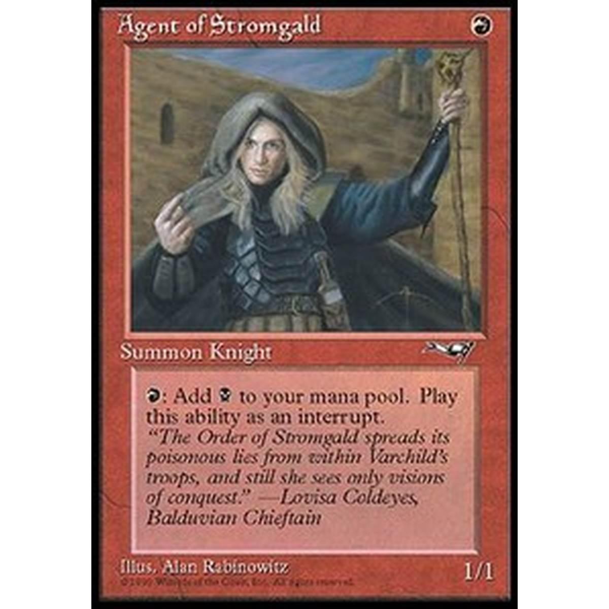 Agent of Stromgald (V.1) - Agent of Stromgald (V.1) - [ALL] [NM]