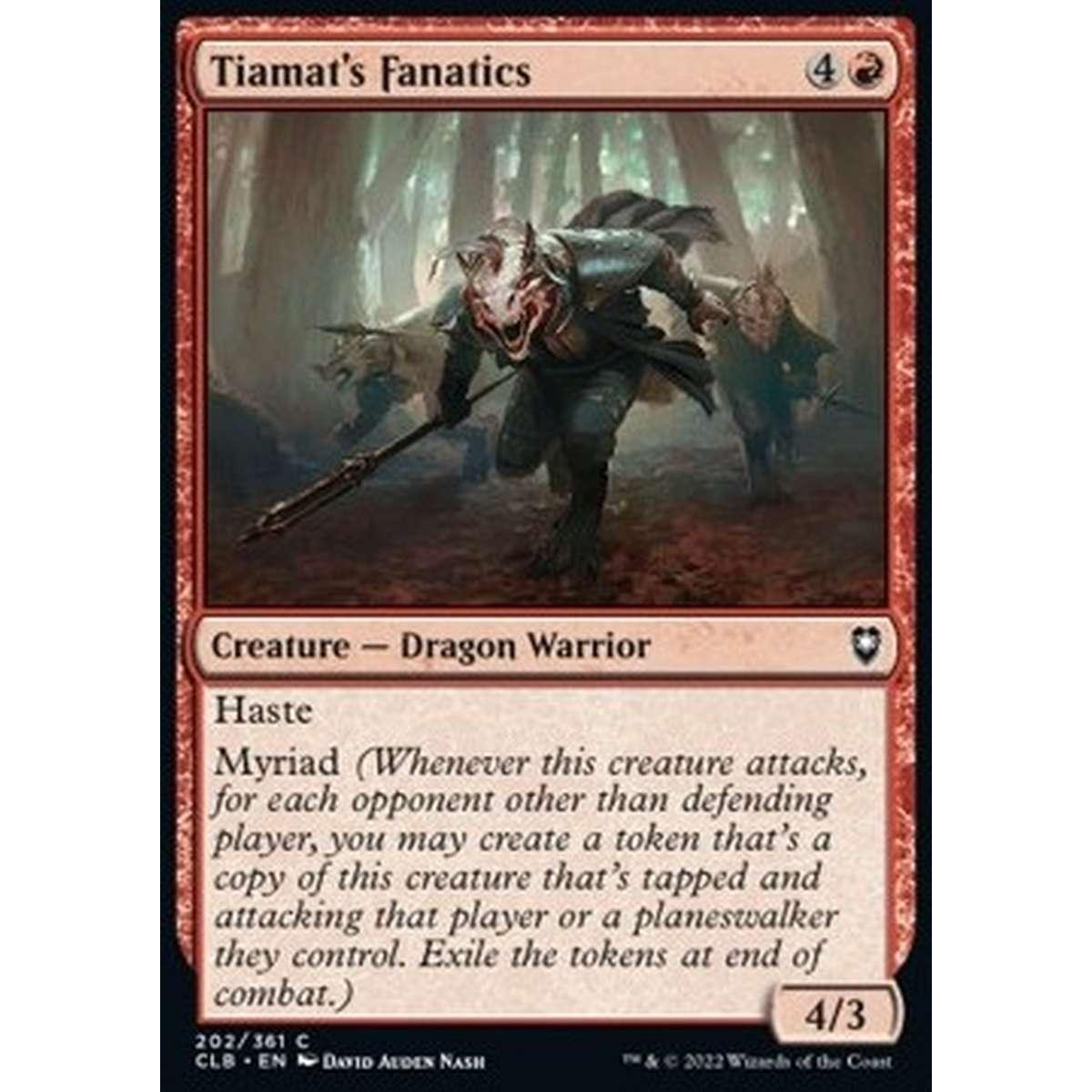 Tiamat's Fanatics - Tiamat's Fanatics - [CLB] [NM]