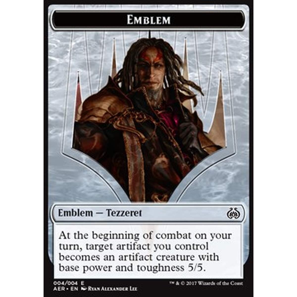 Tezzeret the Schemer Emblem - Tezzeret the Schemer Emblem - [AER] [NM]