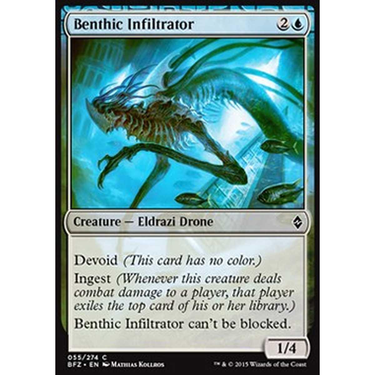 Benthic Infiltrator - Benthic Infiltrator - [BFZ] [NM] [Foil]