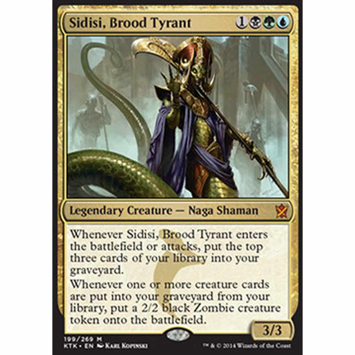 Sidisi, Brood Tyrant - Sidisi, Tiranna della Nidiata - [KTK] [NM]