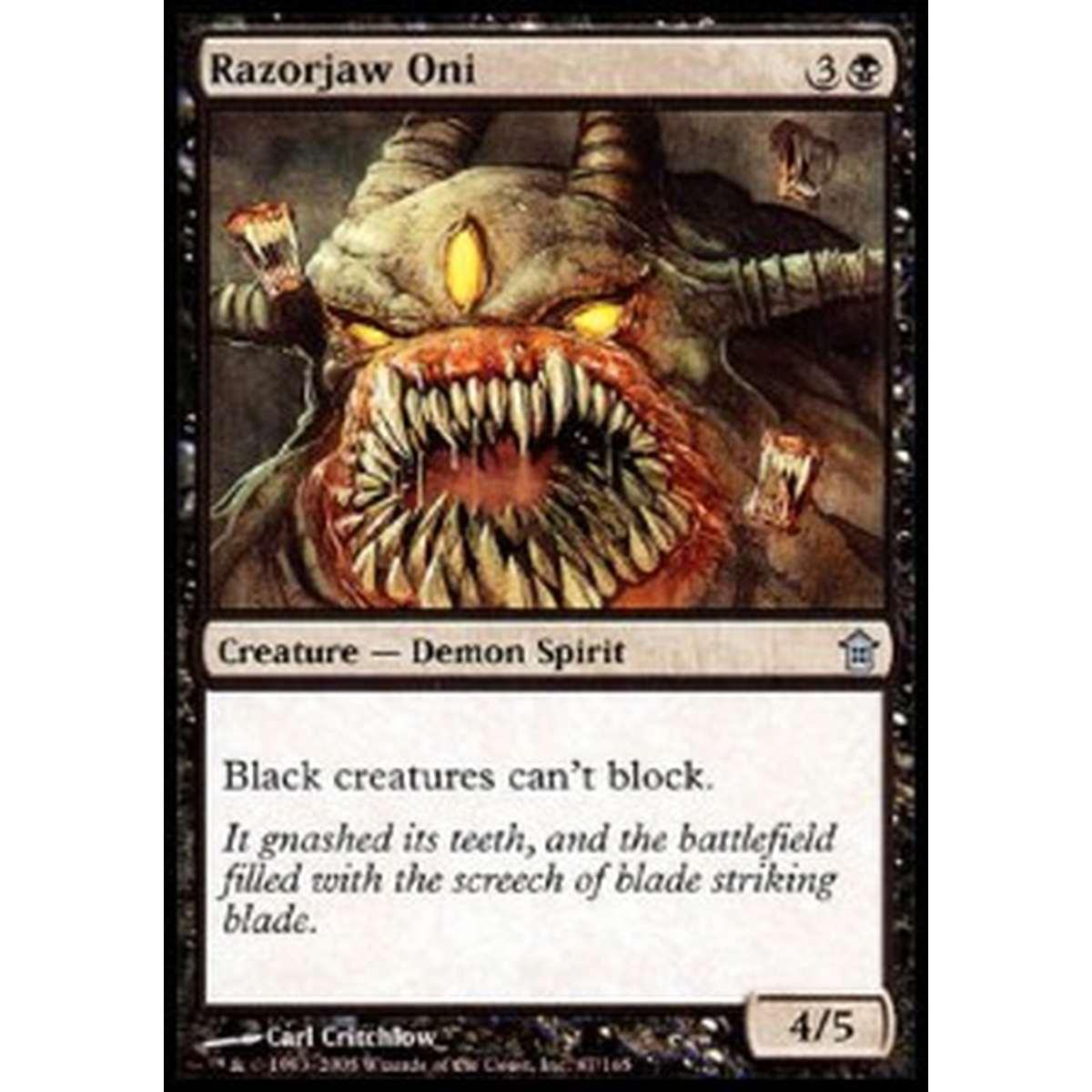 Razorjaw Oni - Oni Zannalama - [SOK] [EX] [Foil]