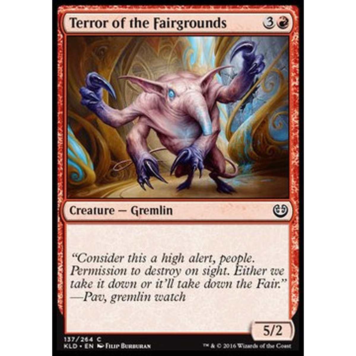 Terror of the Fairgrounds - Terrore della Fiera - [KLD] [NM] [Foil]