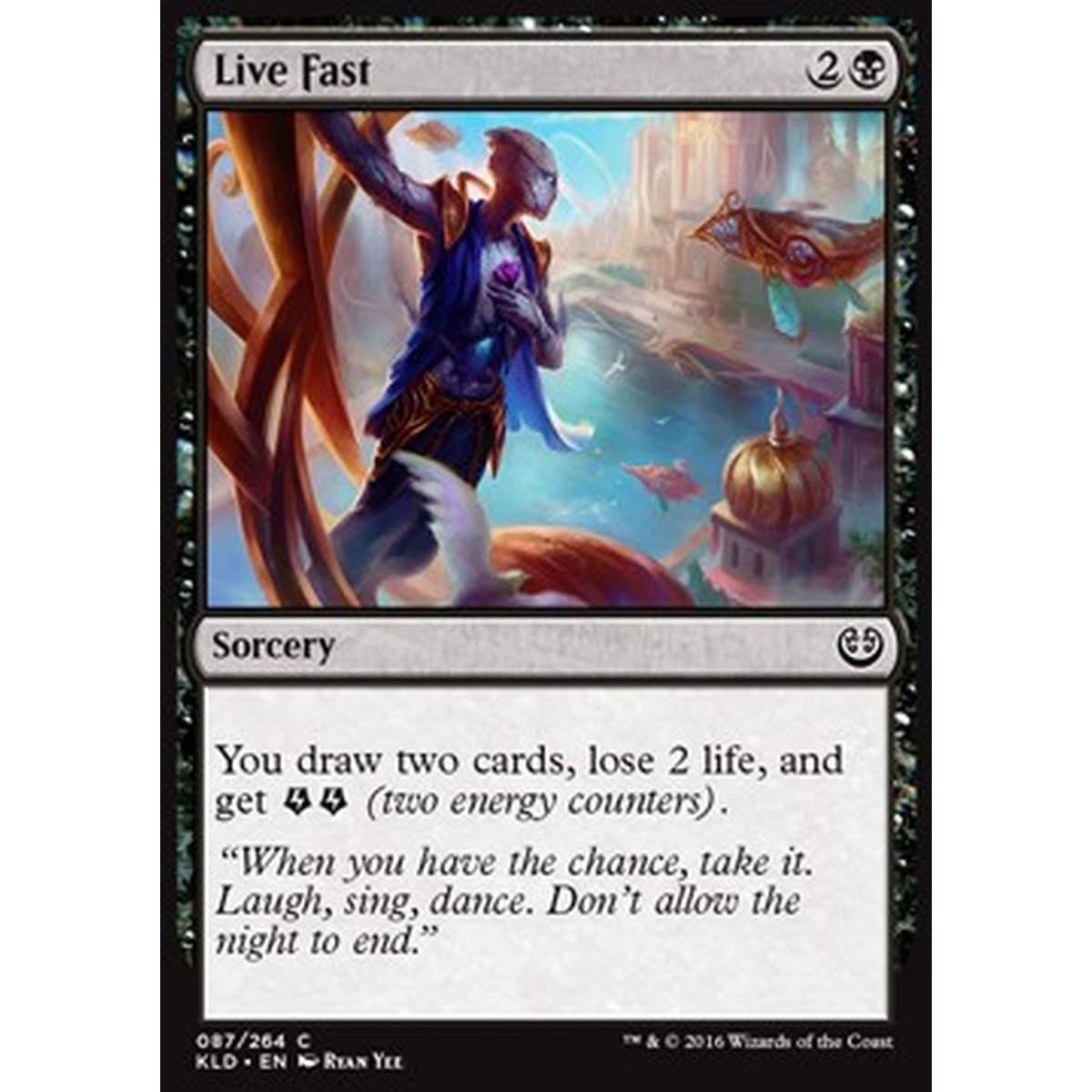 Live Fast - Vita Spericolata - [KLD] [NM] [Foil]