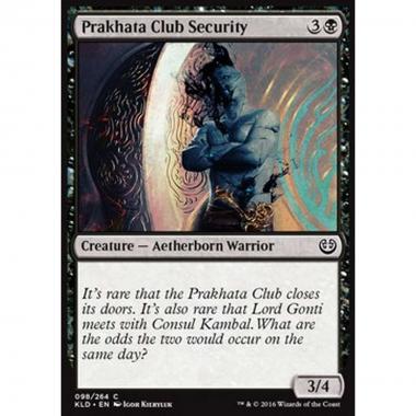 Prakhata Club Security - Buttafuori del Club Prakhata - [KLD] [NM] [Foil]