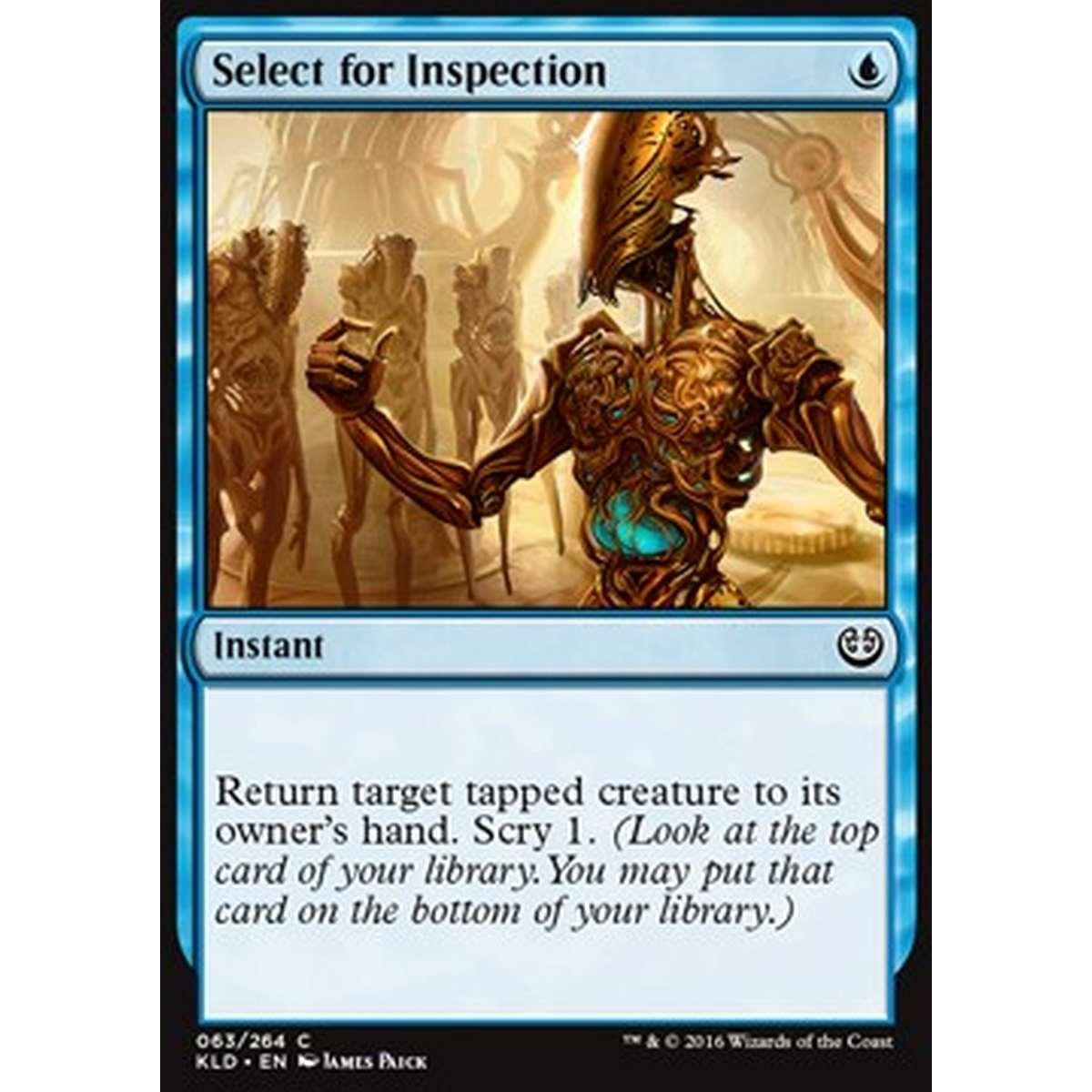 Select for Inspection - Selezionare per l'Ispezione - [KLD] [NM] [Foil]