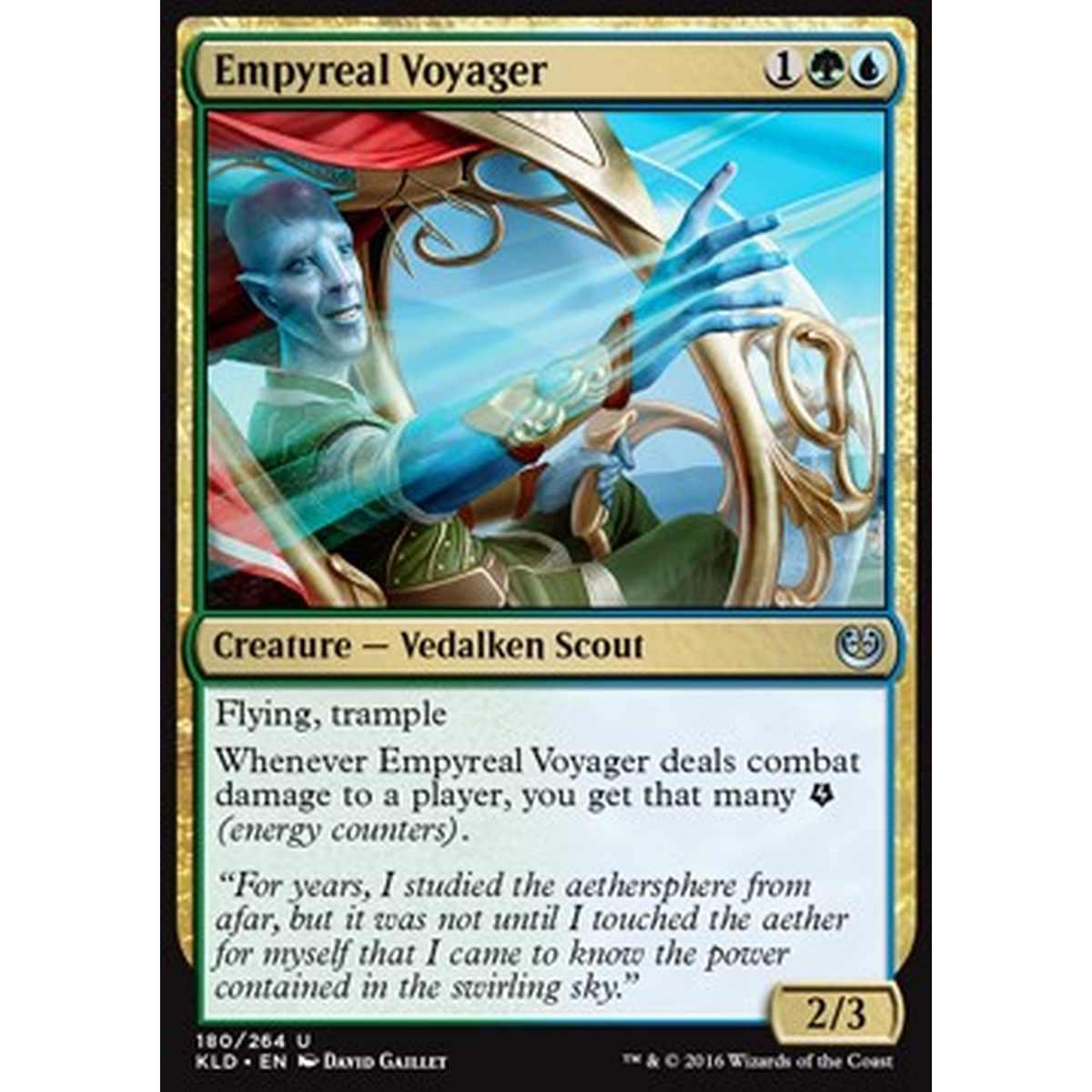 Empyreal Voyager - Viaggiatore Empireo - [KLD] [NM] [Foil]