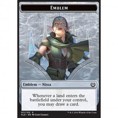 Nissa, Vital Force Emblem - Nissa, Vital Force Emblem - [KLD] [NM]