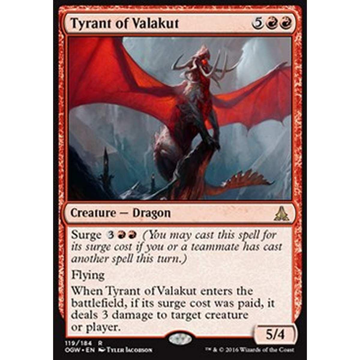 Tyrant of Valakut - Tiranno di Valakut - [OGW] [NM] [Foil]