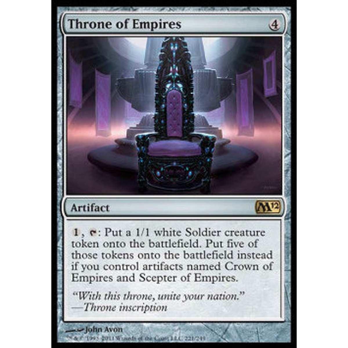 Throne of Empires - Trono degli Imperi - [M12] [NM]