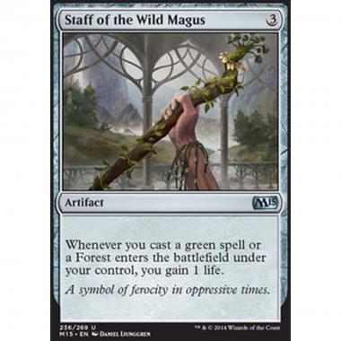 Staff of the Wild Magus - Bastone del Magus Selvaggio - [M15] [NM] [Foil]