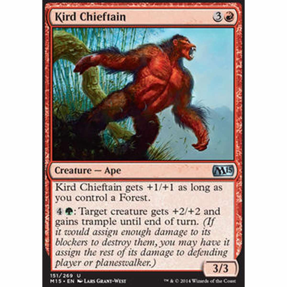 Kird Chieftain - Capitano di Kird - [M15] [NM] [Foil]