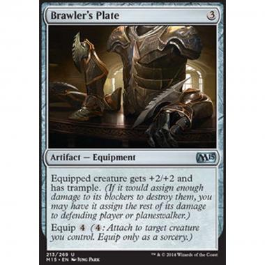 Brawler's Plate - Corazza del Lottatore - [M15] [NM] [Foil]