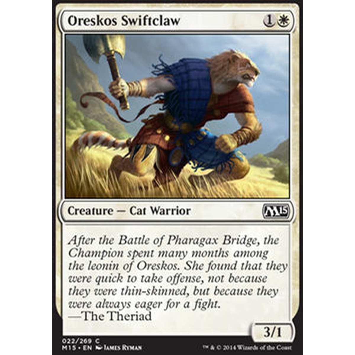 Oreskos Swiftclaw - Artiglio Rapido di Oreskos - [M15] [NM] [Foil]
