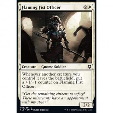 Flaming Fist Officer - Flaming Fist Officer - [CLB] [NM]