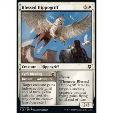 Blessed Hippogriff // Tyr's Blessing - Blessed Hippogriff // Tyr's Blessing - [CLB] [NM]
