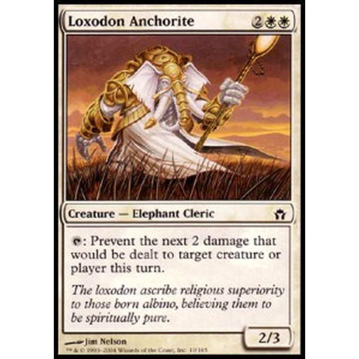 Loxodon Anchorite - Loxodon Anchorite - [5DN] [NM] [Foil]