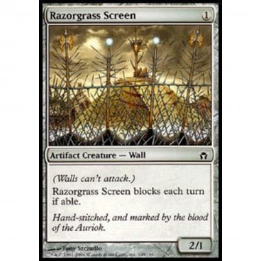 Razorgrass Screen - Riparo di Erba-Lama - [5DN] [GD] [Foil]