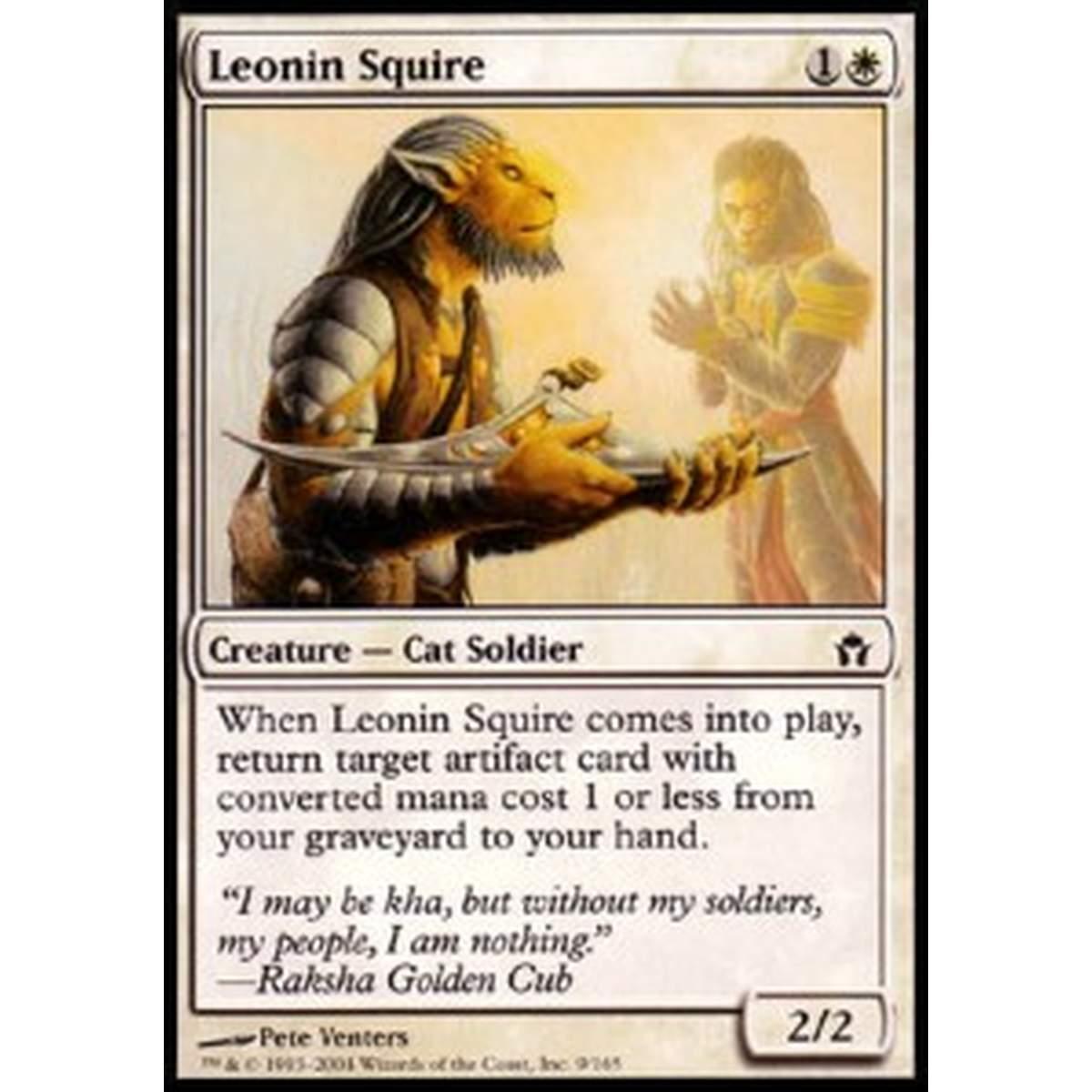 Leonin Squire - Scudiero Leonid - [5DN] [GD] [Foil]