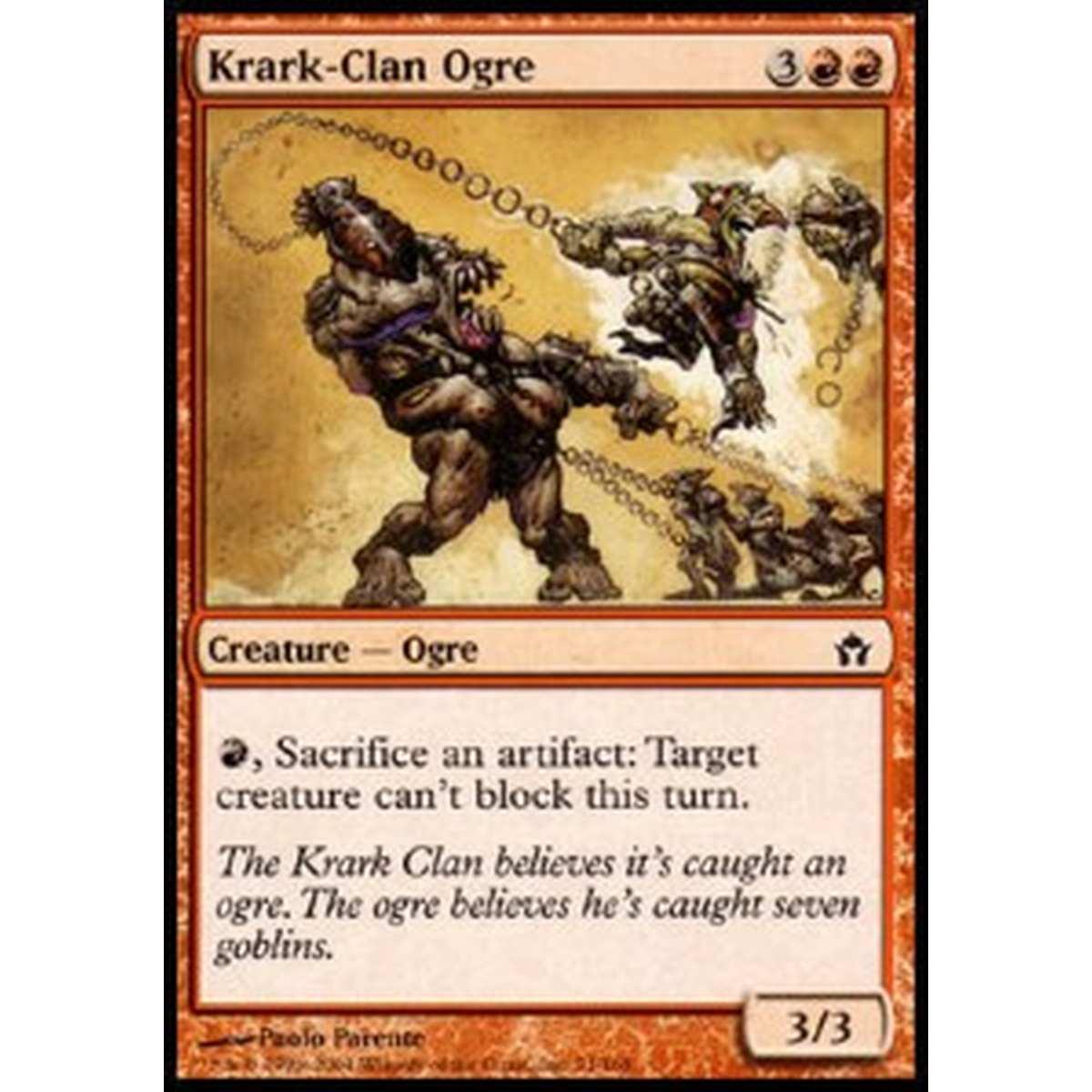 Krark-Clan Ogre - Krark-Clan Ogre - [5DN] [NM] [Foil]