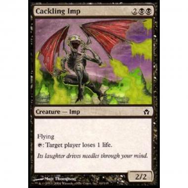 Cackling Imp - Demonietto Ghignante - [5DN] [NM] [Foil]