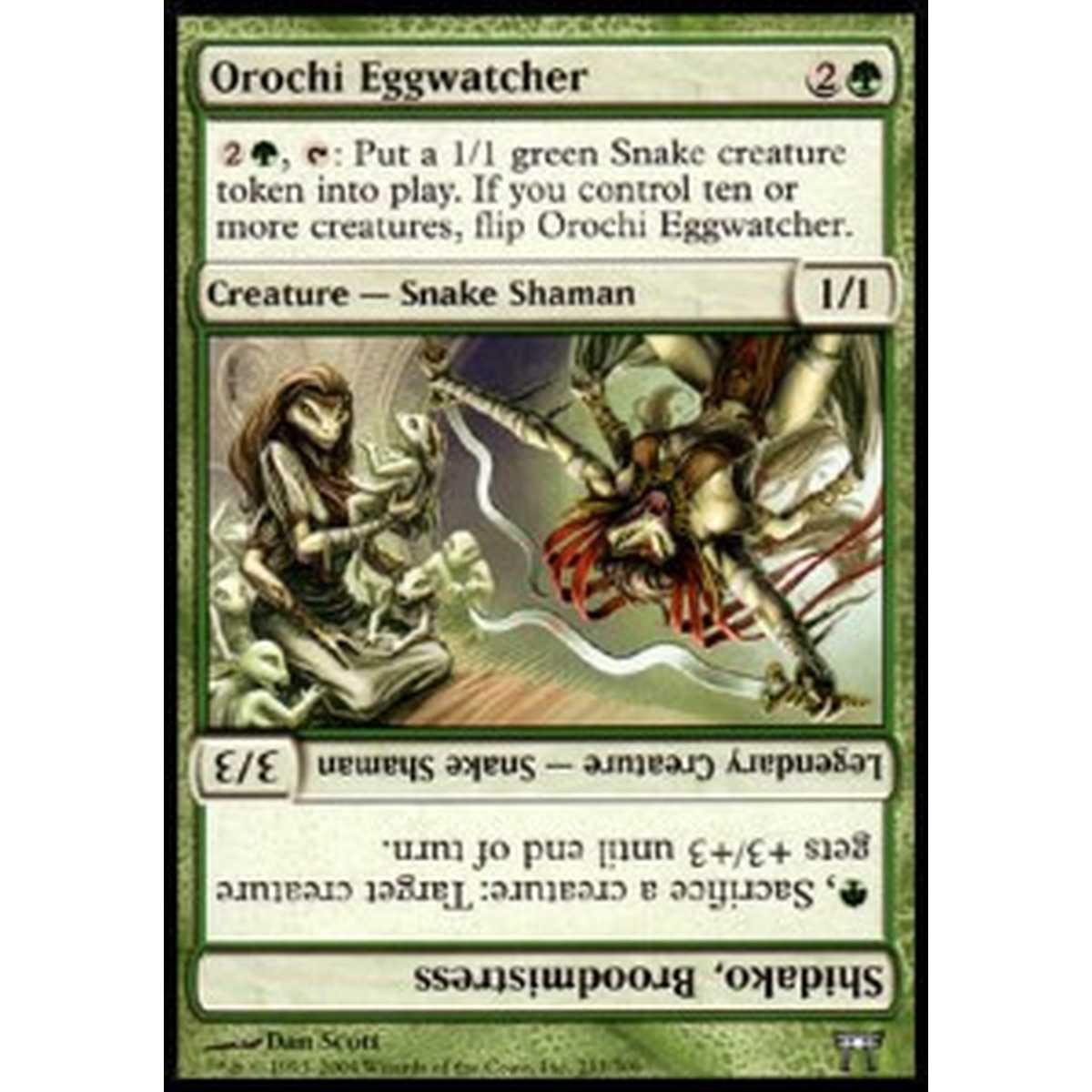 Orochi Eggwatcher - Orochi Eggwatcher - [CHK] [EX] [Foil]