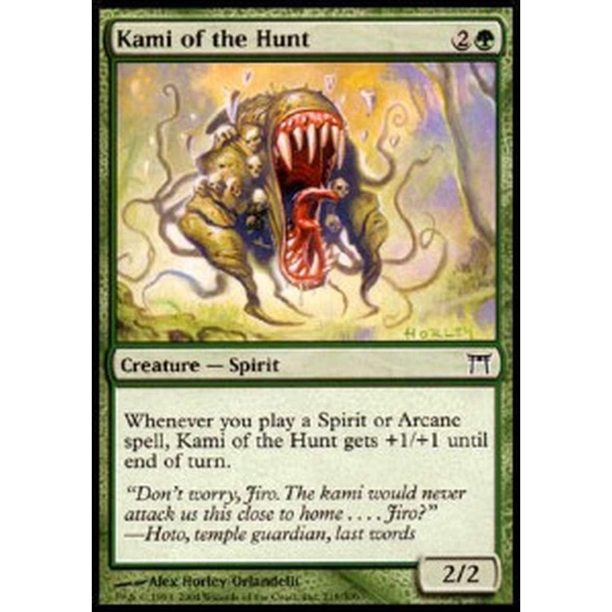 Kami of the Hunt - Kami of the Hunt - [CHK] [EX] [Foil]